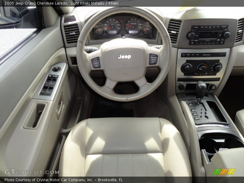 Light Khaki Metallic / Khaki 2005 Jeep Grand Cherokee Laredo