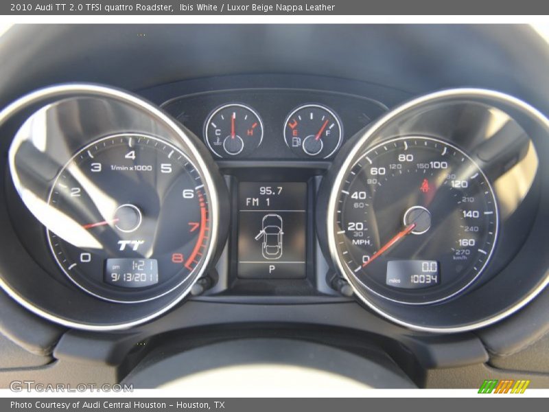  2010 TT 2.0 TFSI quattro Roadster 2.0 TFSI quattro Roadster Gauges