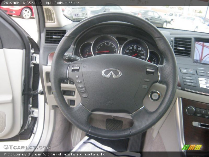 Liquid Platinum / Stone 2010 Infiniti M 35 Sedan