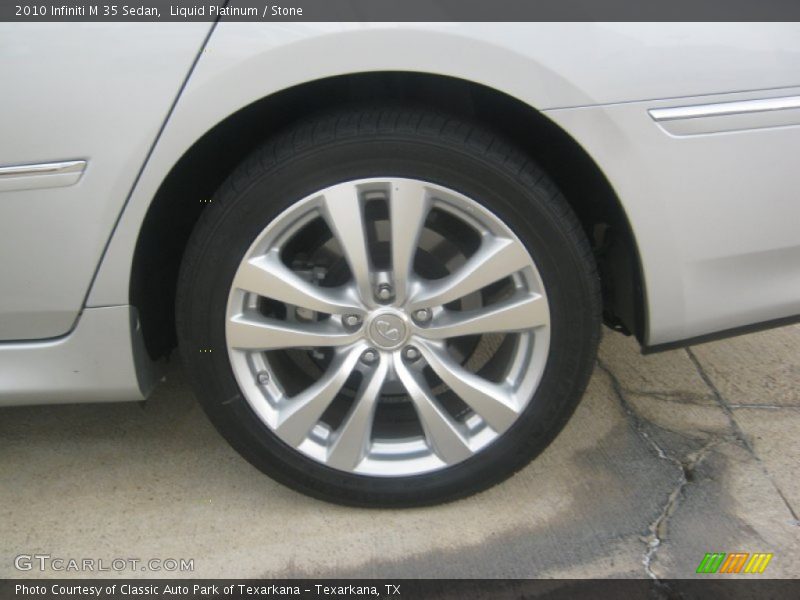 Liquid Platinum / Stone 2010 Infiniti M 35 Sedan