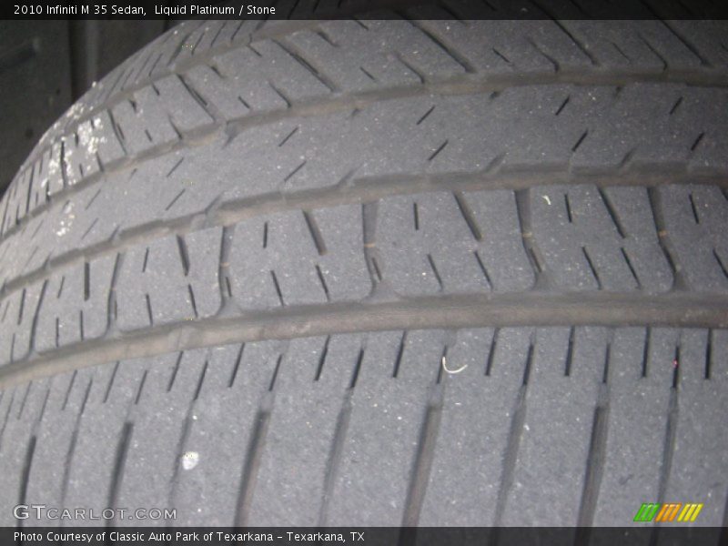 Liquid Platinum / Stone 2010 Infiniti M 35 Sedan