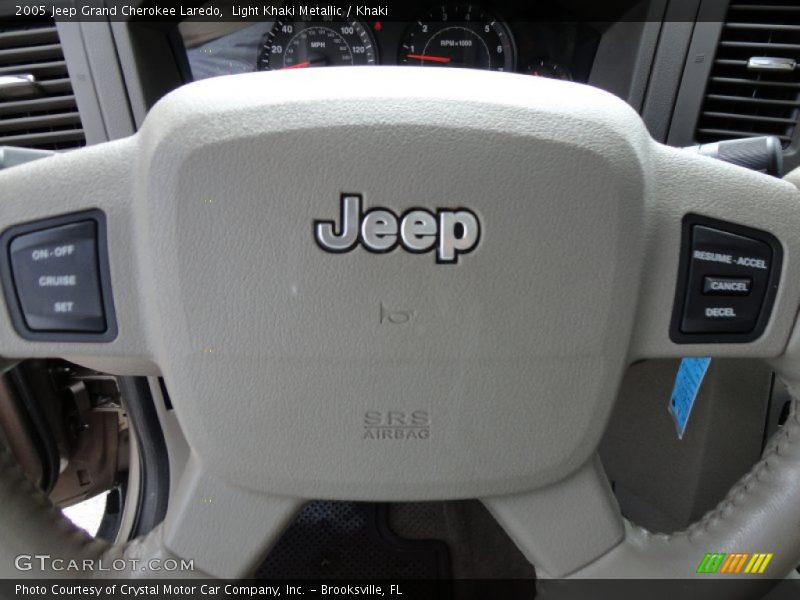 Light Khaki Metallic / Khaki 2005 Jeep Grand Cherokee Laredo