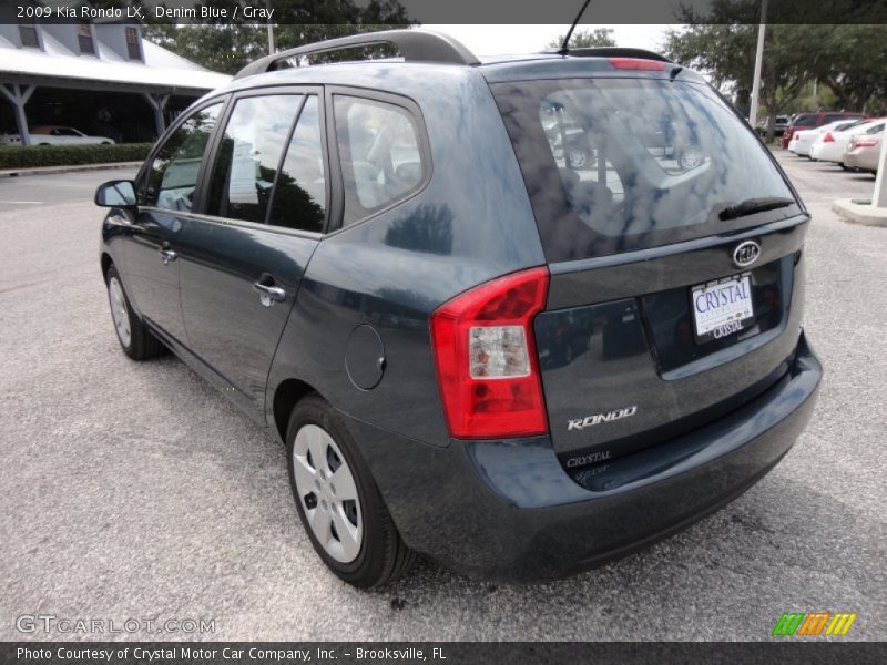 Denim Blue / Gray 2009 Kia Rondo LX