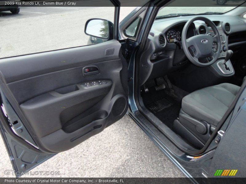 Denim Blue / Gray 2009 Kia Rondo LX