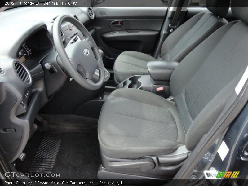 Denim Blue / Gray 2009 Kia Rondo LX