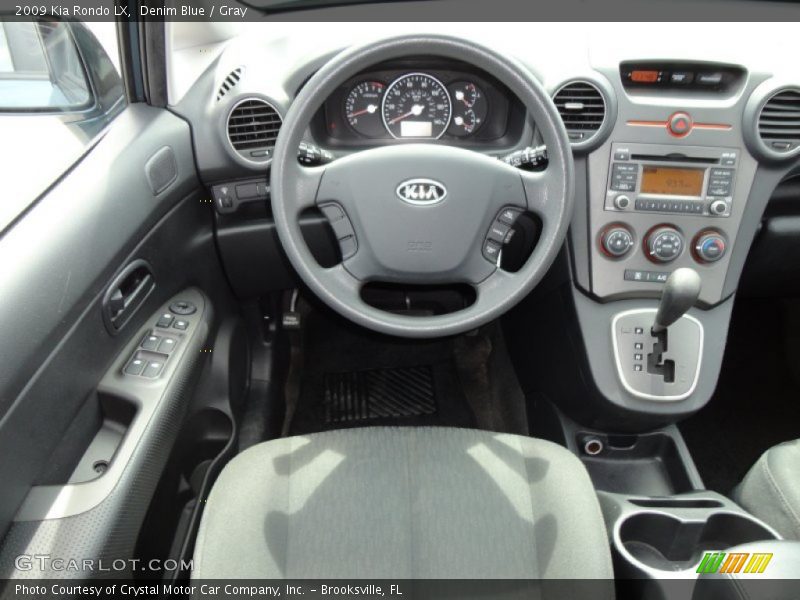 Denim Blue / Gray 2009 Kia Rondo LX