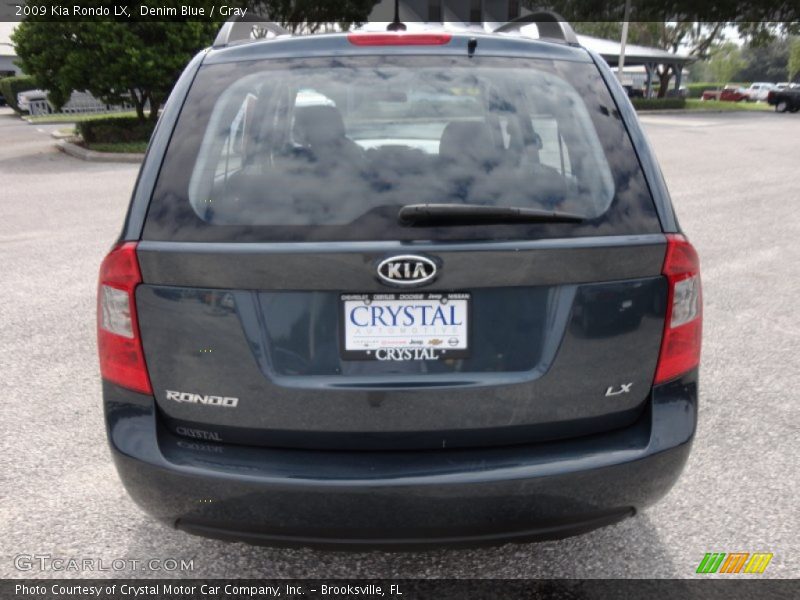 Denim Blue / Gray 2009 Kia Rondo LX