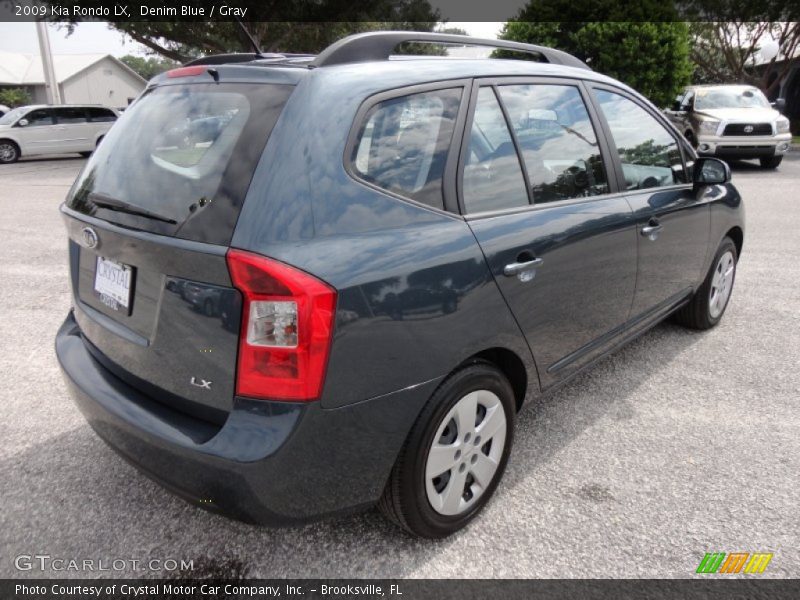 Denim Blue / Gray 2009 Kia Rondo LX