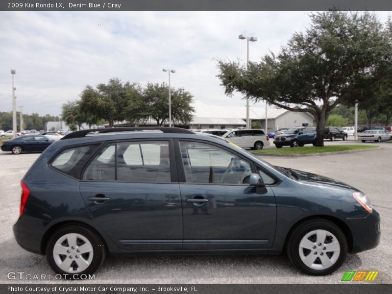 Denim Blue / Gray 2009 Kia Rondo LX
