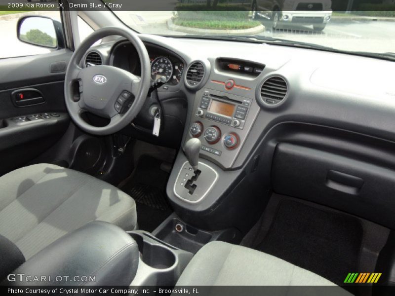 Denim Blue / Gray 2009 Kia Rondo LX