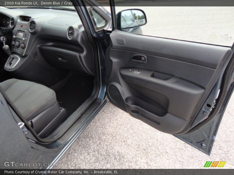 Denim Blue / Gray 2009 Kia Rondo LX