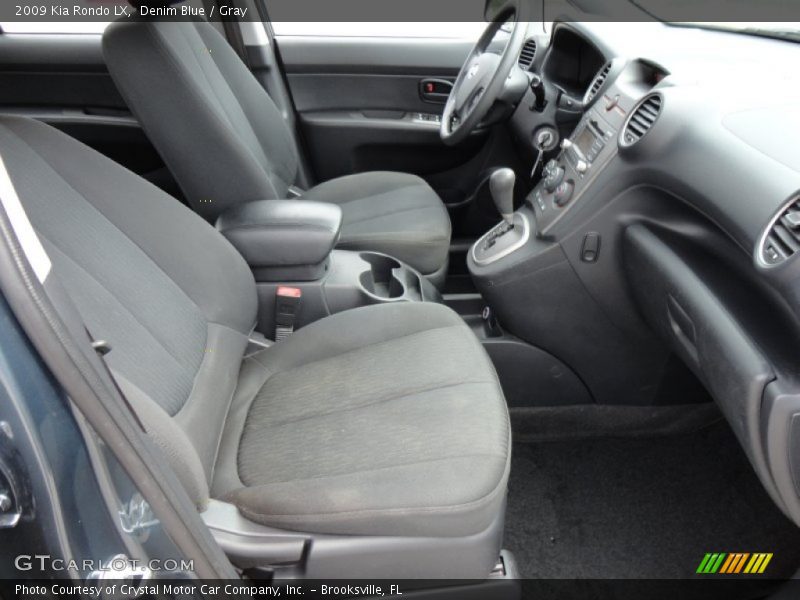 Denim Blue / Gray 2009 Kia Rondo LX