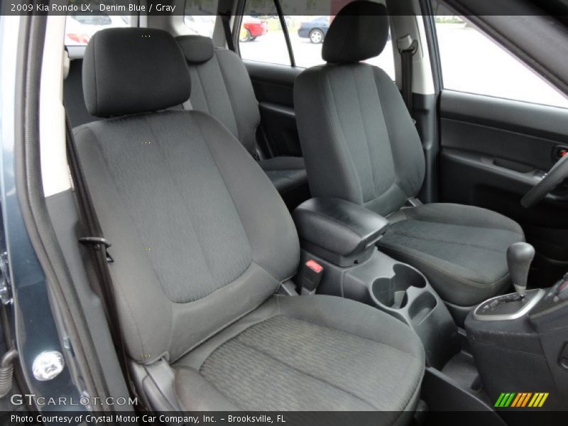 Denim Blue / Gray 2009 Kia Rondo LX