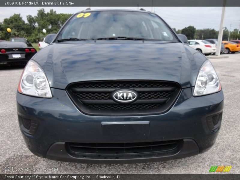 Denim Blue / Gray 2009 Kia Rondo LX
