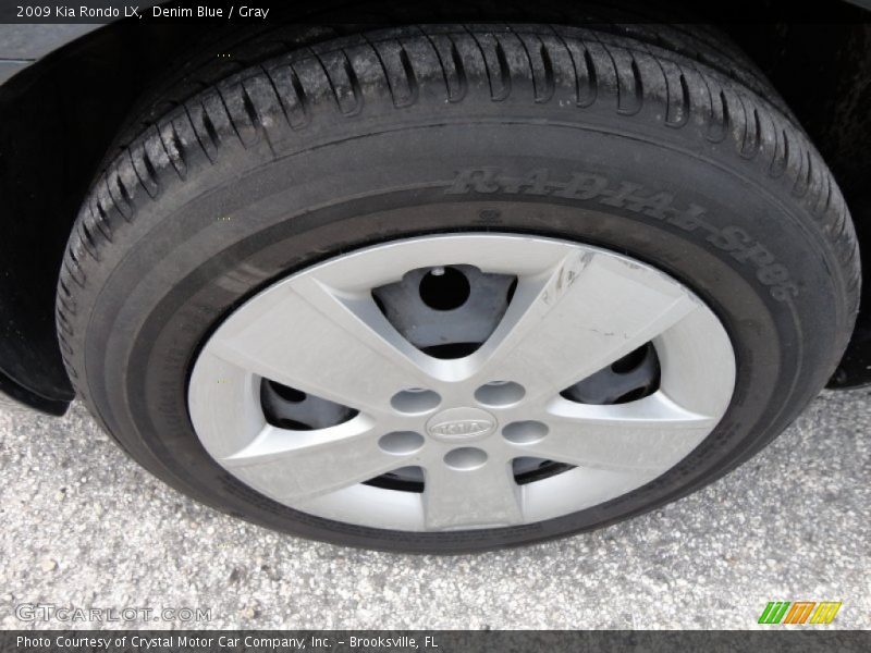 Denim Blue / Gray 2009 Kia Rondo LX