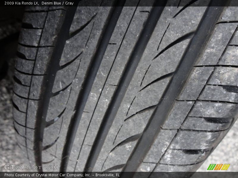 Denim Blue / Gray 2009 Kia Rondo LX