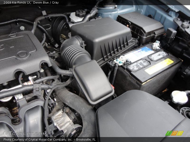 Denim Blue / Gray 2009 Kia Rondo LX