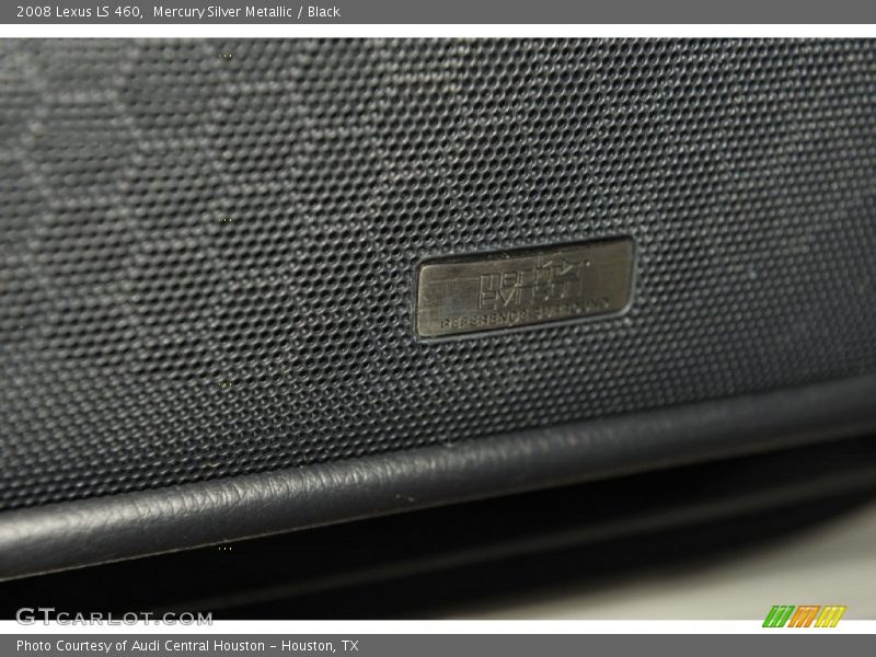 Mercury Silver Metallic / Black 2008 Lexus LS 460