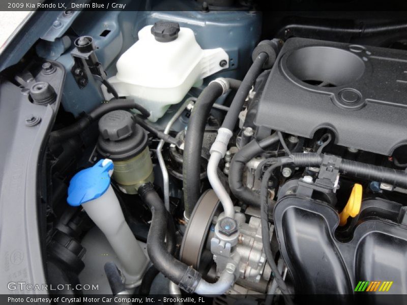Denim Blue / Gray 2009 Kia Rondo LX