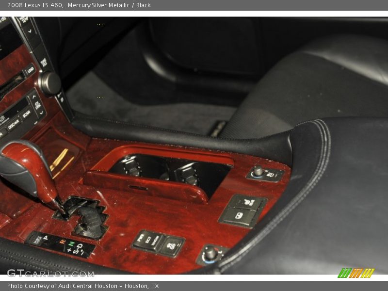 Mercury Silver Metallic / Black 2008 Lexus LS 460