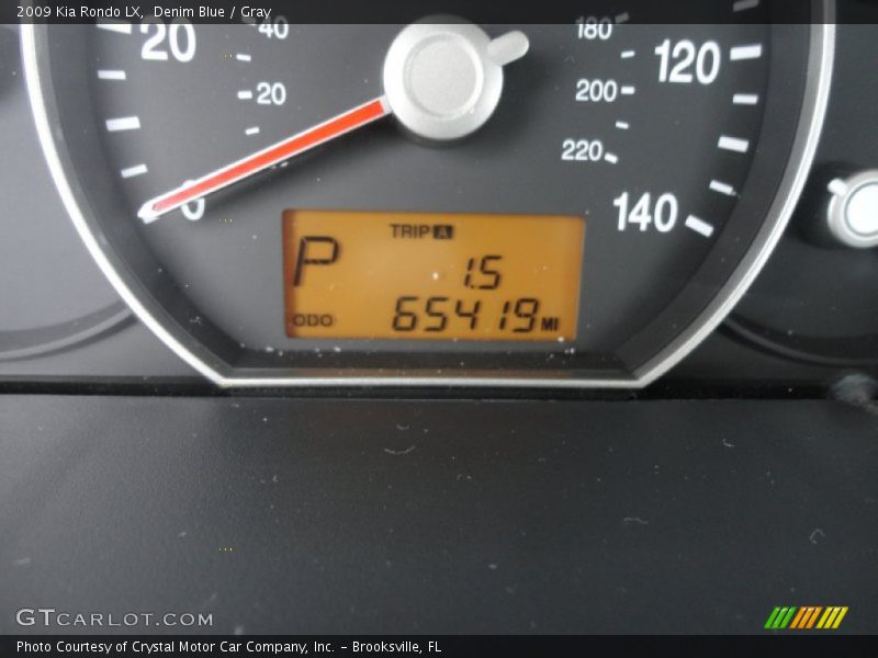 Denim Blue / Gray 2009 Kia Rondo LX