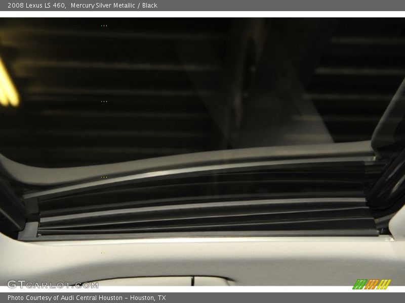 Mercury Silver Metallic / Black 2008 Lexus LS 460
