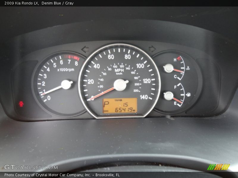 Denim Blue / Gray 2009 Kia Rondo LX