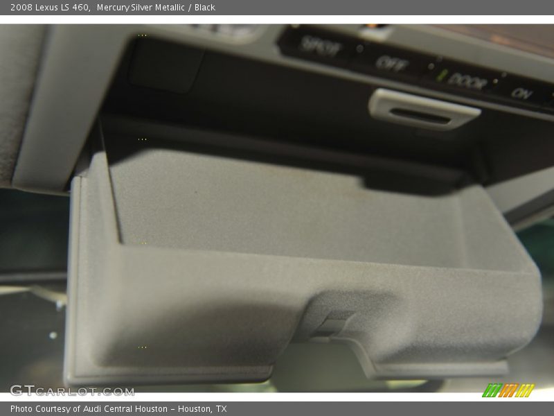 Mercury Silver Metallic / Black 2008 Lexus LS 460