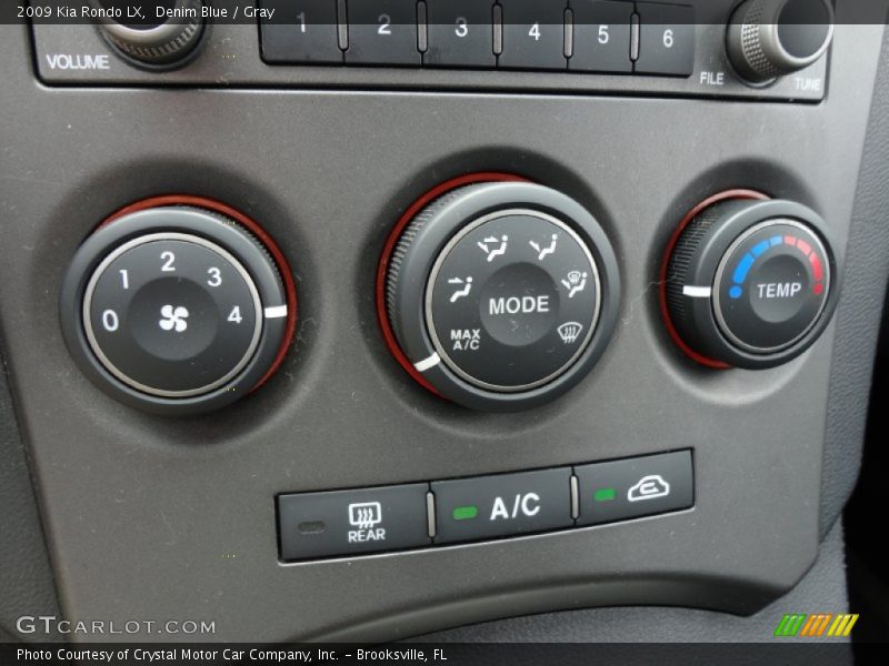 Denim Blue / Gray 2009 Kia Rondo LX