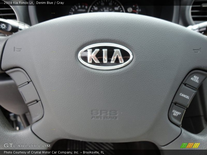 Denim Blue / Gray 2009 Kia Rondo LX