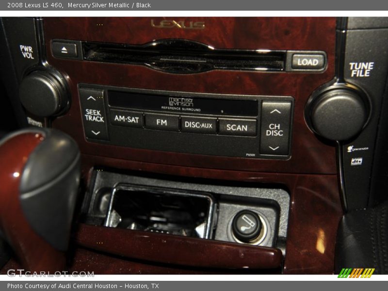 Mercury Silver Metallic / Black 2008 Lexus LS 460