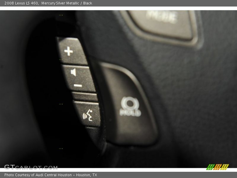 Mercury Silver Metallic / Black 2008 Lexus LS 460