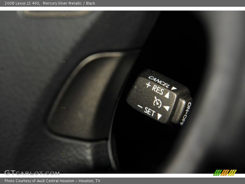 Mercury Silver Metallic / Black 2008 Lexus LS 460
