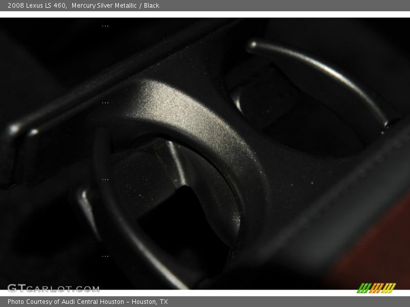 Mercury Silver Metallic / Black 2008 Lexus LS 460