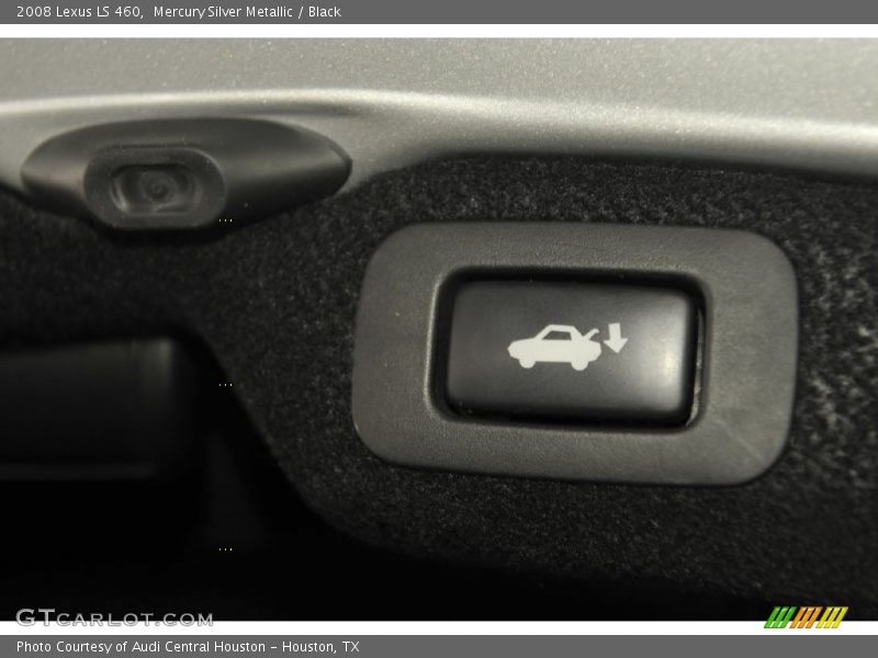 Mercury Silver Metallic / Black 2008 Lexus LS 460