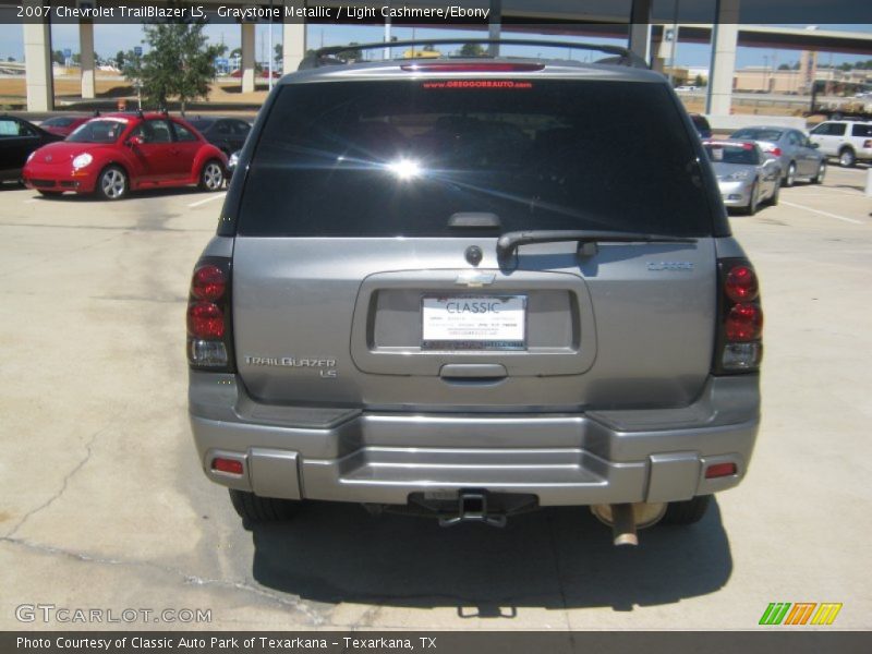 Graystone Metallic / Light Cashmere/Ebony 2007 Chevrolet TrailBlazer LS
