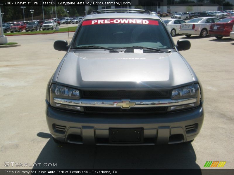 Graystone Metallic / Light Cashmere/Ebony 2007 Chevrolet TrailBlazer LS