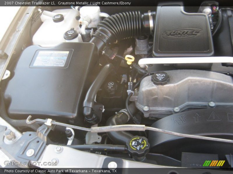 Graystone Metallic / Light Cashmere/Ebony 2007 Chevrolet TrailBlazer LS