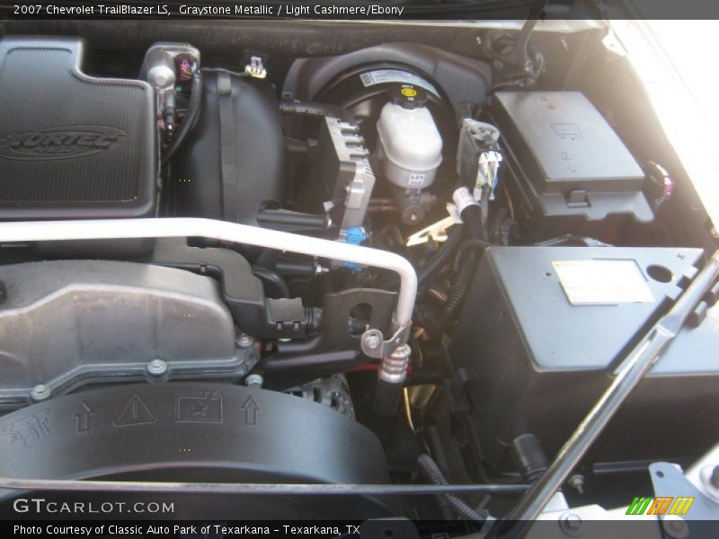 Graystone Metallic / Light Cashmere/Ebony 2007 Chevrolet TrailBlazer LS