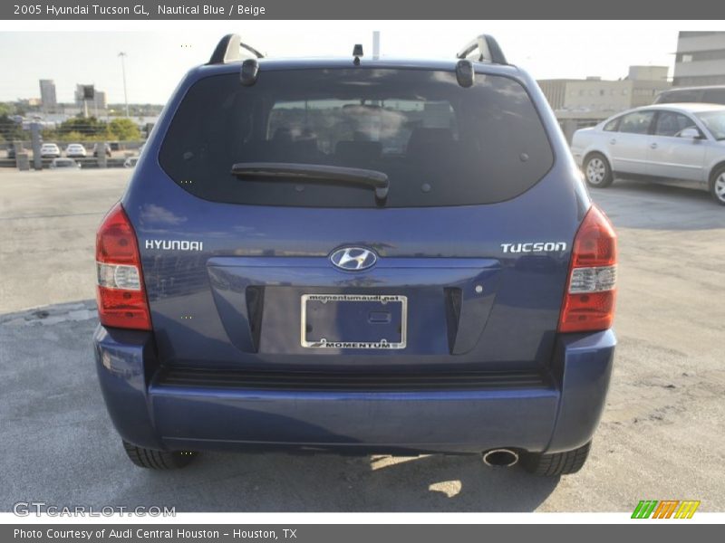 Nautical Blue / Beige 2005 Hyundai Tucson GL