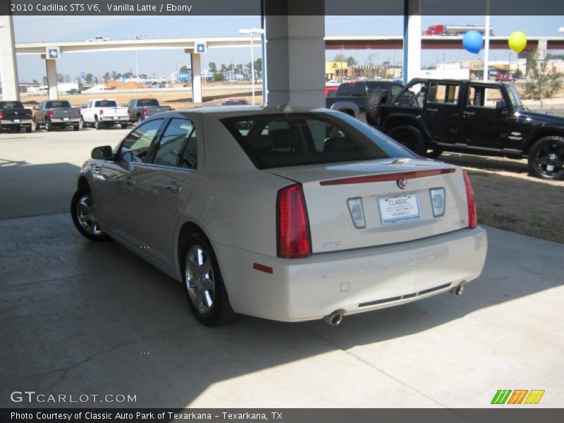 Vanilla Latte / Ebony 2010 Cadillac STS V6