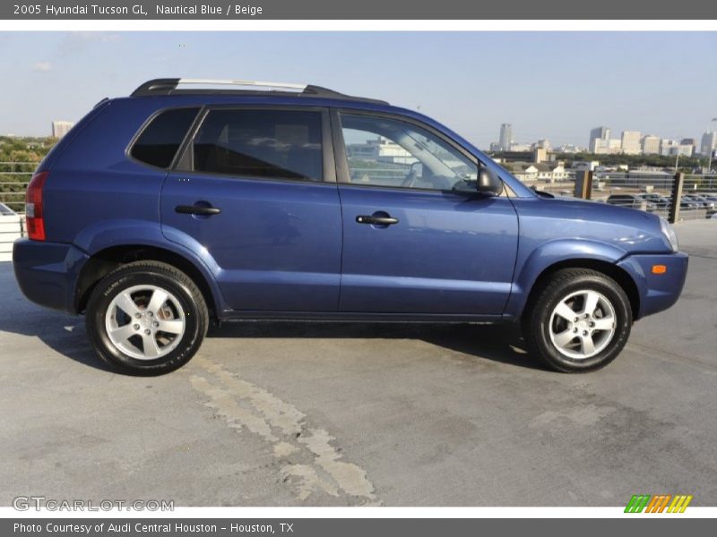 Nautical Blue / Beige 2005 Hyundai Tucson GL