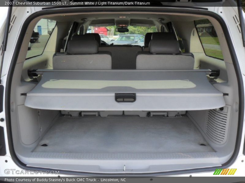 Summit White / Light Titanium/Dark Titanium 2007 Chevrolet Suburban 1500 LT