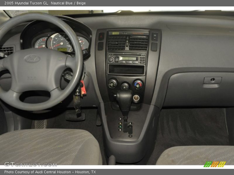 Nautical Blue / Beige 2005 Hyundai Tucson GL