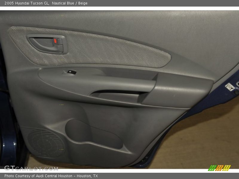 Nautical Blue / Beige 2005 Hyundai Tucson GL