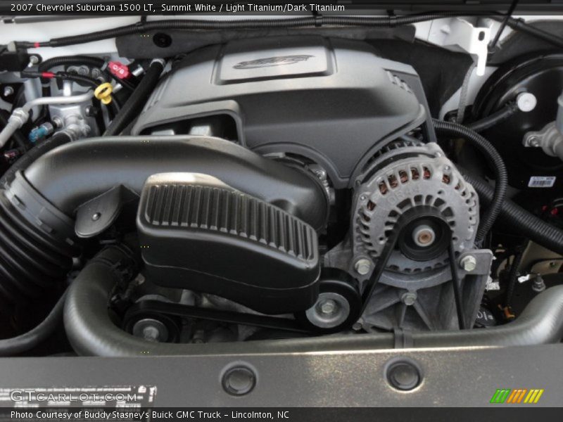 Summit White / Light Titanium/Dark Titanium 2007 Chevrolet Suburban 1500 LT