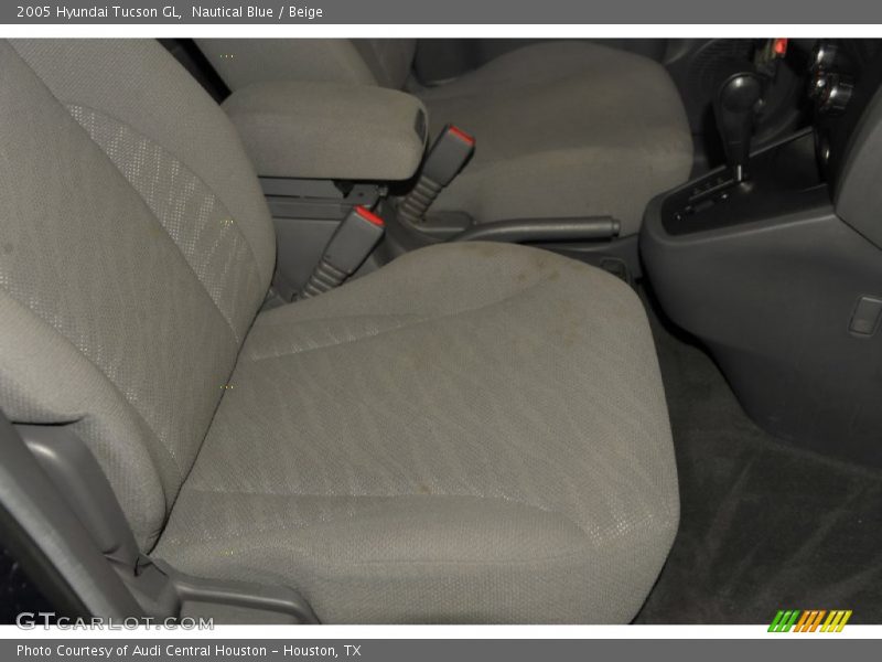 Nautical Blue / Beige 2005 Hyundai Tucson GL