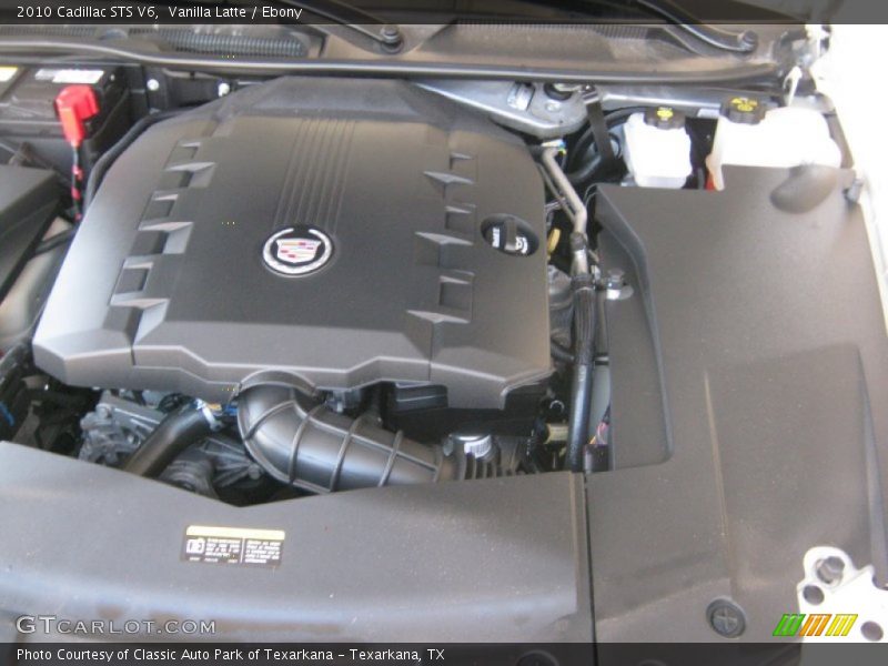 Vanilla Latte / Ebony 2010 Cadillac STS V6