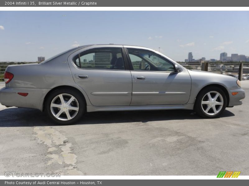 Brilliant Silver Metallic / Graphite 2004 Infiniti I 35