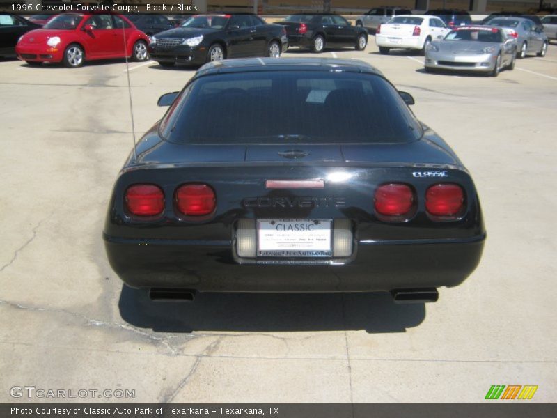 Black / Black 1996 Chevrolet Corvette Coupe